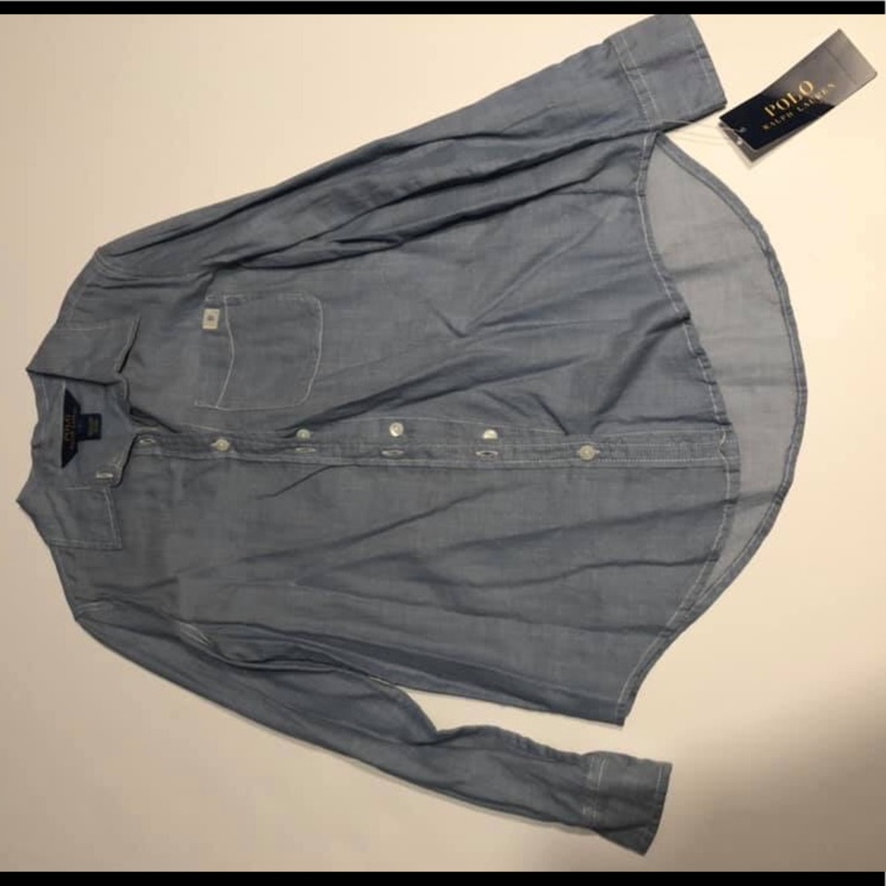 NWT....Long Sleeve Polo Shirt